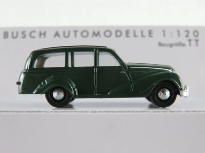 Busch 87253 EMW 340 Kombi (1952-1955) in tannengrün/schwarz 1:120/TT NEU/OVP - Bild 1 von 4