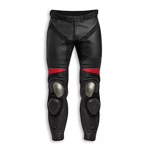 Ducati Pantaloni in pelle da moto Uomini e donne Pantaloni sportivi da corsa - Foto 1 di 3