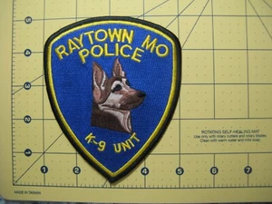 RAYTOWN K-9 MISSOURI POLICE FABRIC PATCH - Picture 1 of 1