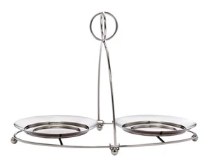 Partylite Mix & Mingle Doppel Glas Display Ständer P92597 - Bild 1 von 2