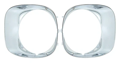 OER Reproduction Headlamp Bezel Set 1974-1976 Pontiac Firebird - Image 1 of 4