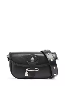 Bally Beckett 1100 $ schwarze Leder Umhängetasche neu & authentisch - Bild 1 von 4