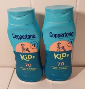 2 Coppertone Sonnenschutzlotion Kinder 70 Wasserfest 80 Min. LSF 70 2025 EXP - Bild 1 von 5