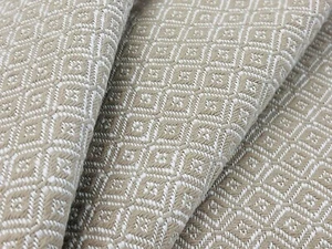 Lee Jofa Diamond Weave Upholstery Fabric- Seaford Weave Sand 1.75 yd 2020106.106 - Picture 1 of 3