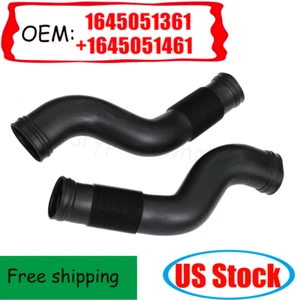 1 Pair Air Intake Duct Hose Left & Right For Benz W164 ML350 GL450 1645051461 - Picture 1 of 12