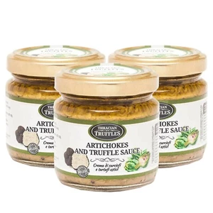 Salsa Trufa Negra con Salsa de Alcachofas Gourmet para Carne Verduras 3x80g - Imagen 1 de 12