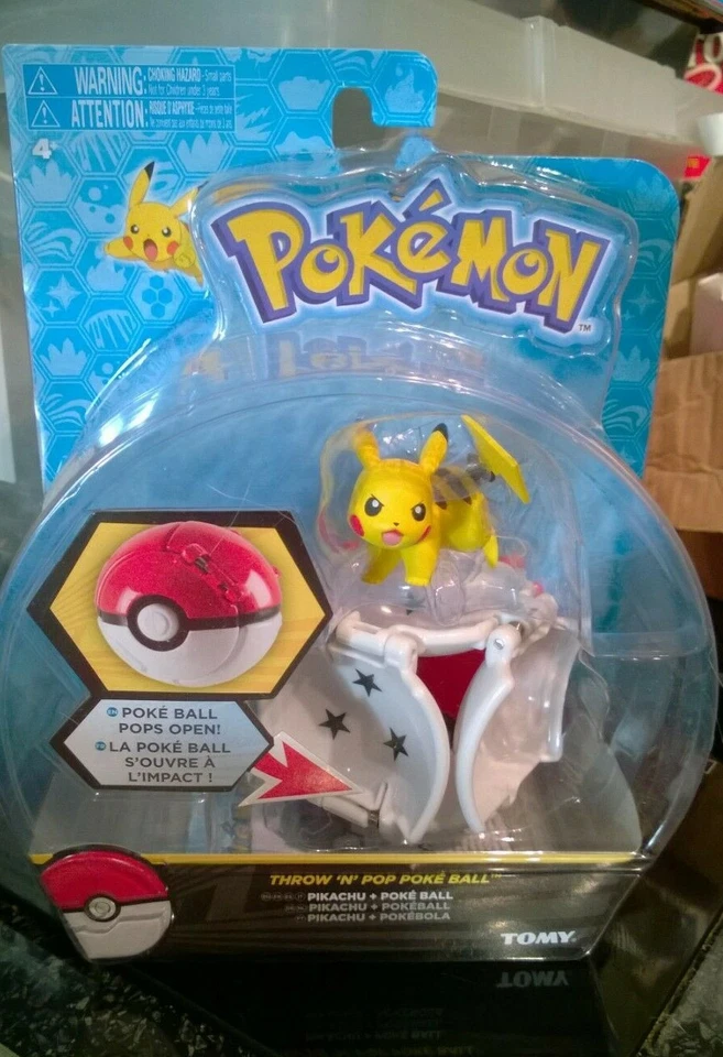 Pikachu Throw N Pop Pokeball Tomy Pokemon Toy Christmas Idea