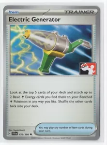 Pokemon Prize Pack Serie 3/4 Generatore Elettrico 170/198 - GIOCA TIMBRATO - Foto 1 di 1