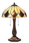 Lampa stołowa Tiffany - szerokość 16 cali (oszczędność energii)