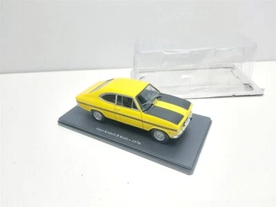 Opel Kadett B Rallye 1900 Giallo del 1970 - 1/24 Diecast - Immagine 1 di 4