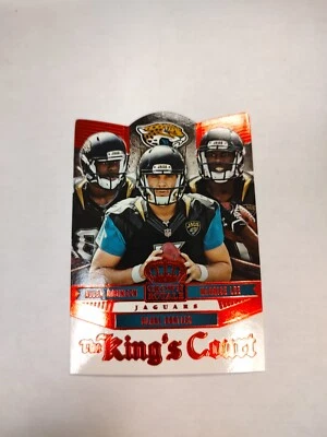 2014 Crown Royale The King's Court Red Bortles/Robinson /Lee Jaguars #kc18 (PWE) - Image 1 of 2
