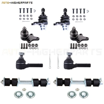 Kit de barras de amarre de rótulas delanteras y suspensión para camioneta Toyota 1989-1995 tracción trasera Foto 1 de 4