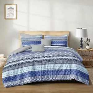Shatex Queen/Full Size Elegant Boho Comforter with 2 Pillow Sham for All Seasons - Picture 1 of 7