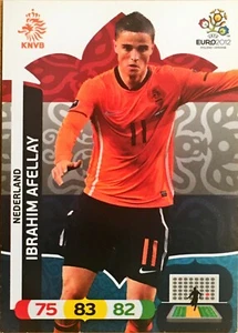 139 Ibrahim Afellay - UEFA EURO 2012 ADRENALYN XL PANINI (10) - Picture 1 of 1