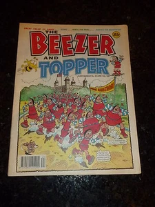 THE BEEZER & TOPPER Comic - No 39 - Date 15/06/1991 - UK Paper Comic - Imagen 1 de 1