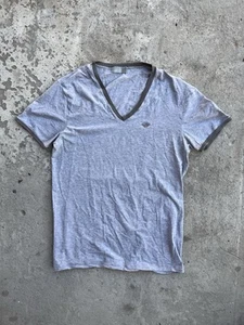 SS01 Dior Homme by Hedi Slimane V-Neck Slim Fit T-Shirt Tee - Picture 1 of 15