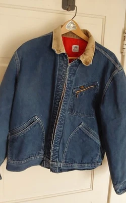 CHAQUETA VAQUERA VINTAGE LEE 191-LB PARA TAREAS (46 REGULAR) Foto 1 de 4