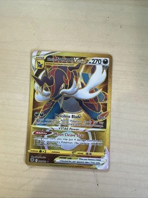 Hisuian Samurott VSTAR (Secret) 209/189 Swsh10: Astral Radiance Holo - Image 1 of 2