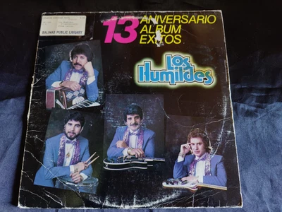 Los Humildes "13 Aniversario Album Exitos" 1985 Profono Tejano Tested Lp Record - Imagem 1 de 4