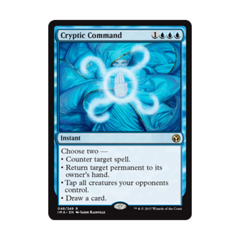 WOTC MTG Iconic Masters Cryptic Command (R) (Foil) VG - Image 1 of 1