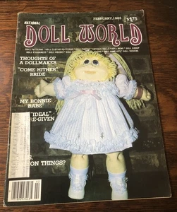 Vintage 1983 National Doll World Magazine - Doll Patterns - 96 Pgs - Bild 1 von 11