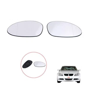 Mirror Glass Driver Right Side W/Heated Blue  For 2003-10 BMW E82 E90 E91 E92 - Picture 1 of 8