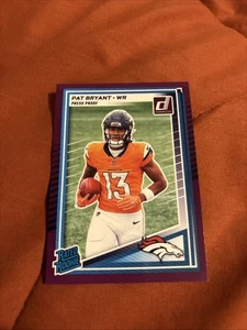 2025 Panini Donruss - Rated Rookie Pat Bryant #336 Purple Press Proof (RC) - Bild 1 von 2