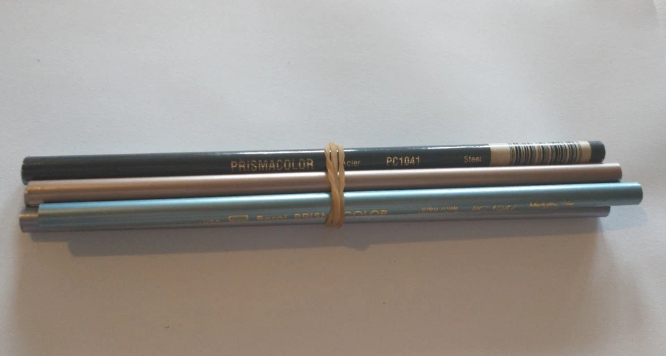 Juego de 6 lápices metálicos vintage Prismacolor (descontinuados) Foto 1 de 4