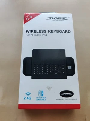 Dobe Wireless Keyboard For N-S Joy Pad (Nintendo Switch) New/ Sealed - Image 1 of 2