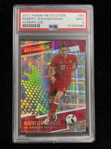 2017 Panini Revolution Bayern Munich Robert Lewandowski Hyperplaid - Picture 1 of 2