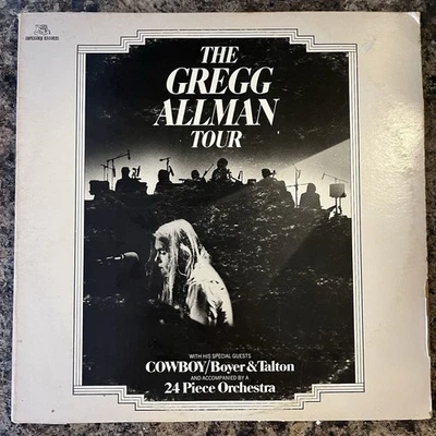 The Greg Allman Tour Vinyl Record Double Live LP Capricorn - Image 1 of 4