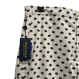 Polo Golf Ralph Lauren Herren 38x32 Tailored Fit Golfhose weiß Allover Print - Bild 1 von 11