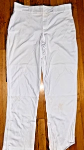 Champro Adult XL Men's Open Bottom Relaxed Fit Solid White Baseball Pants - Picture 1 of 2