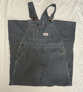 Vintage Round House Latzhose Stripe Engineer 34x32 Herren - Bild 1 von 11