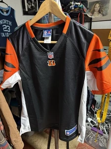 NFL Pro Line Cincinnati Bengals leeres Trikot Damen klein schwarz neu mit Etikett Football - Bild 1 von 4