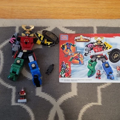 POWER RANGERS Samurai Megazord MEGA BLOKS Super Sentai MINIFIGURES 99% READ - Image 1 of 4