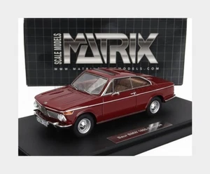 MATRIX SCALE MODELS MX30202-013 BMW - 1602 BAUR COUPE 1967 - RED - 1/43 - Foto 1 di 2