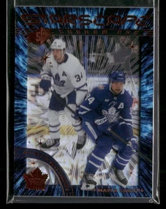 2023-24 SPx - Starscape Shadow Box Auston Matthews #SS-7 - Bild 1 von 2