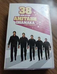 38 Non-stop Amitabh Dhamaka with Dialogues Pre-Owned Audio Cassette 1989~ Hindi - Picture 1 of 5