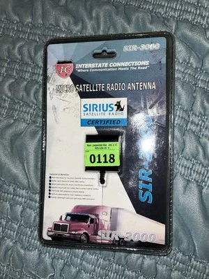 Interstate Connections, Micro Satellite Radio Antenna SIR-3000 - Image 1 of 2