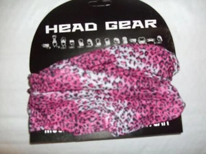 New Pink Animal Print 12 in 1 Multi Scarf - Picture 1 of 1