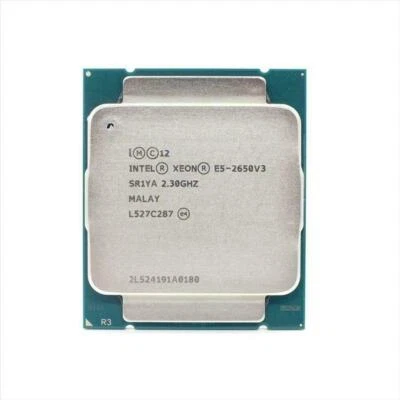 Intel Xeon E5-2650 V3 E5-2650V 3 2.3GHz 10 Core 25MB 9.6G/s 105W Processor SR1YA - Image 1 of 2