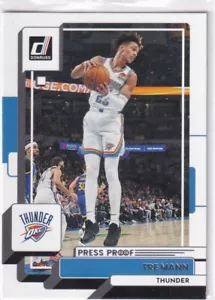 2022-23 Panini Donruss NBA Basketball No. 103 Tre Mann Press Proof - Bild 1 von 2