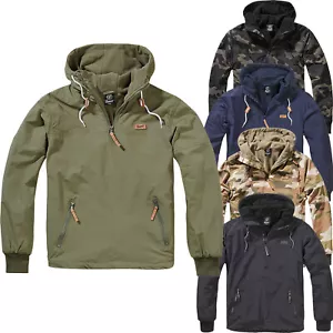 Brandit Windbreaker Luke S-5XL Chubasquero Hombre Exterior Cortavientos Paso - Imagen 1 de 6