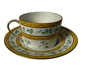 Raynaud Ceralene Limoges Morning Glory Ring Tassen & Untertassen - Bild 1 von 7