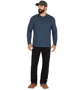 Brothers and Sons Men's Ripstop Stretch Slim Straight Pants - BASSP22P01-BLACK - Picture 1 of 4