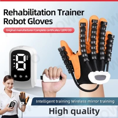 AOWO Finger Rehabilitation Handschuhe Trainingsgerät für Hemiplegie Schlaganfall