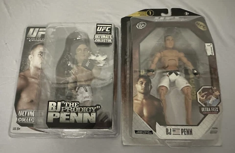 2 BJ Penn Action Figures Zuffa UFC Series 1 UFC 84 Ultimate Collectors Round 5 Cover