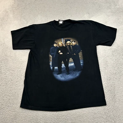 Vintage Styx Shirt Mens Large Black Single Stitch 1997 90s Rock Band Made In USA - Image 1 of 4
