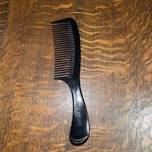 8.5" Black Comb w/ Thick Handle EUC - Picture 1 of 3